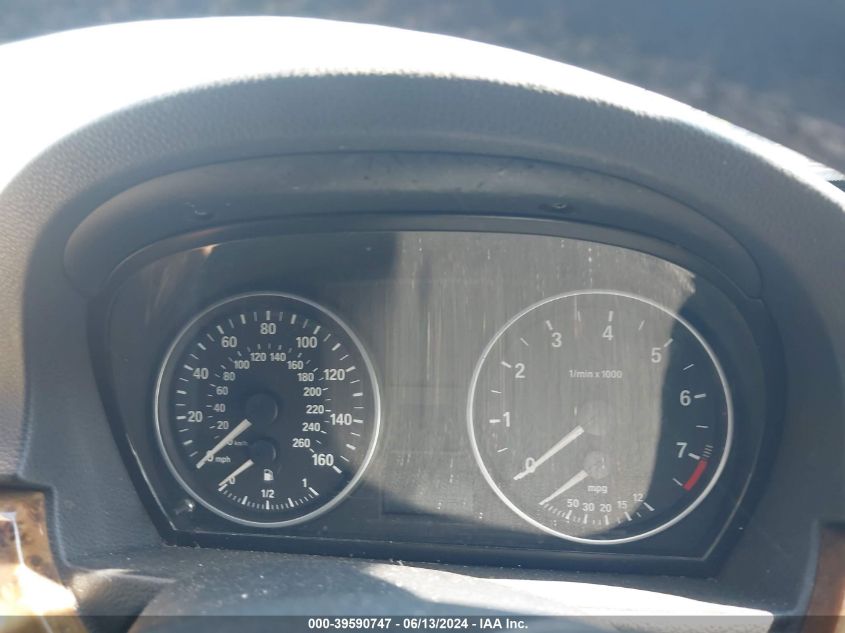 2007 BMW 328I VIN: WBAVA37507NL13713 Lot: 39590747