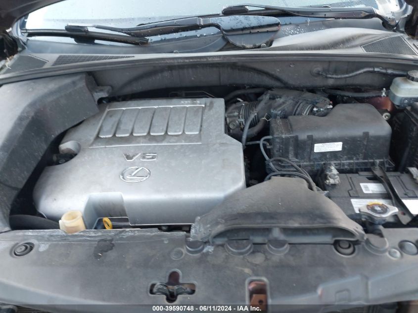 2008 Lexus Rx 350 VIN: JTJGK31U489851086 Lot: 39590748