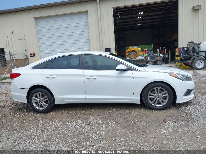 2016 Hyundai Sonata Se VIN: 5NPE24AF4GH274986 Lot: 39590753