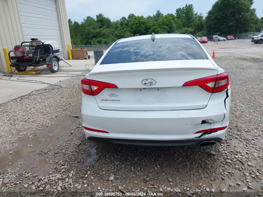 2016 Hyundai Sonata Se VIN: 5NPE24AF4GH274986 Lot: 39590753