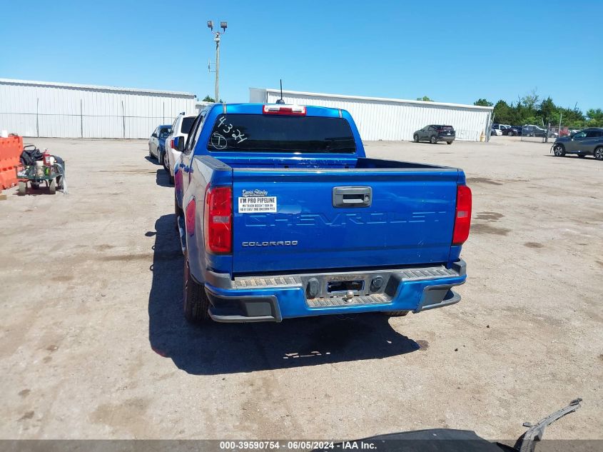 2021 Chevrolet Colorado 2Wd Short Box Wt VIN: 1GCGSBEA8M1181662 Lot: 39590754