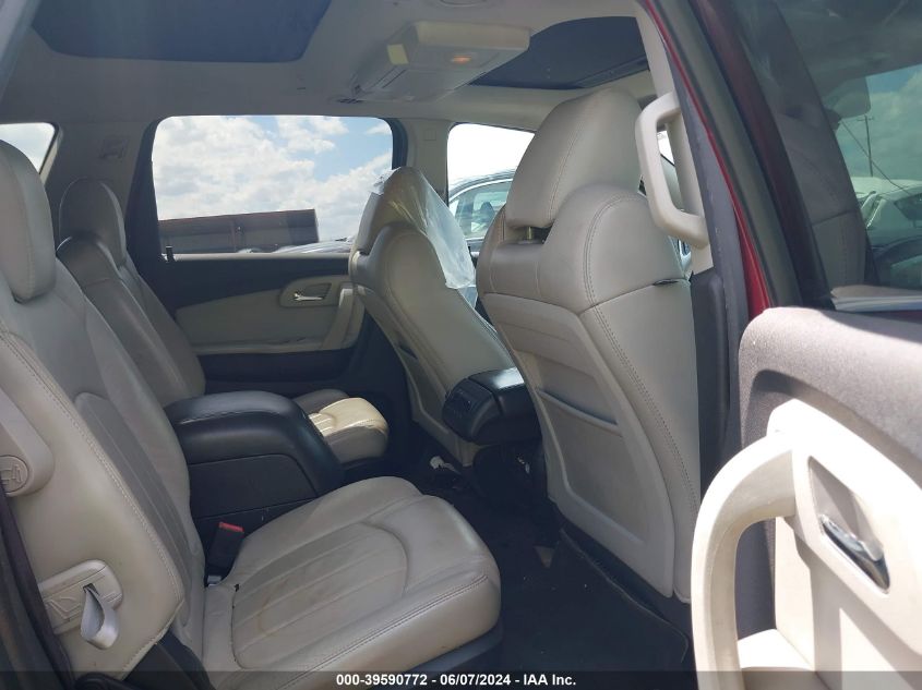 2010 Chevrolet Traverse Ltz VIN: 1GNLRHED1AS112509 Lot: 39590772