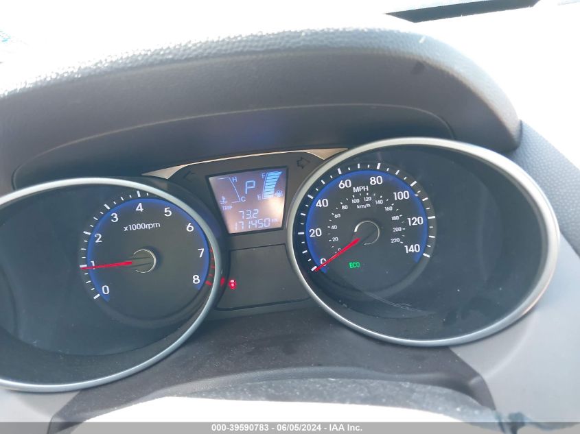 2013 Hyundai Tucson Gls VIN: KM8JU3AC4DU710354 Lot: 39590783