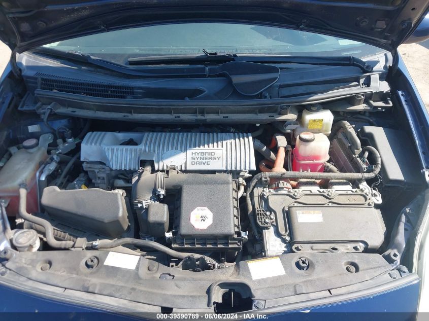 2015 Toyota Prius Two VIN: JTDKN3DU3F2001522 Lot: 39590789