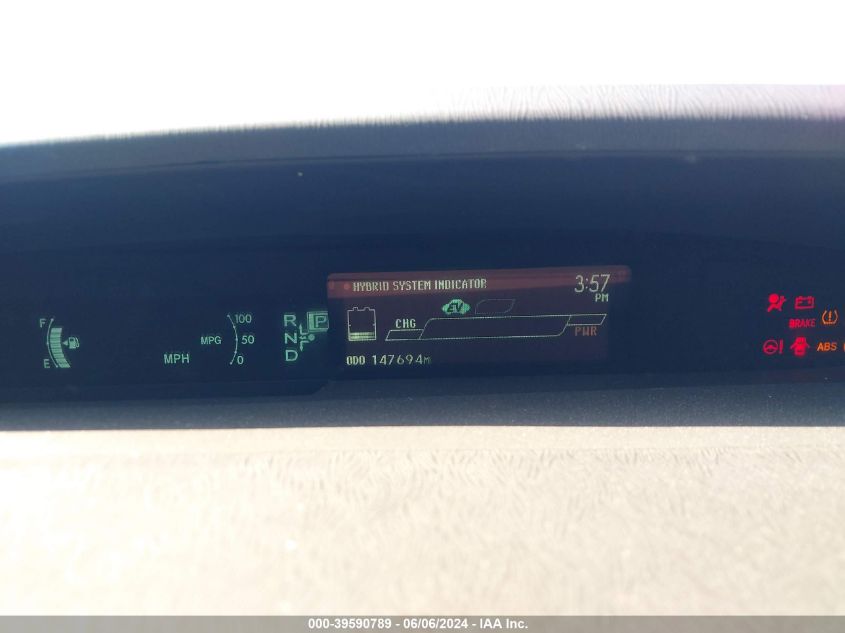 2015 Toyota Prius Two VIN: JTDKN3DU3F2001522 Lot: 39590789