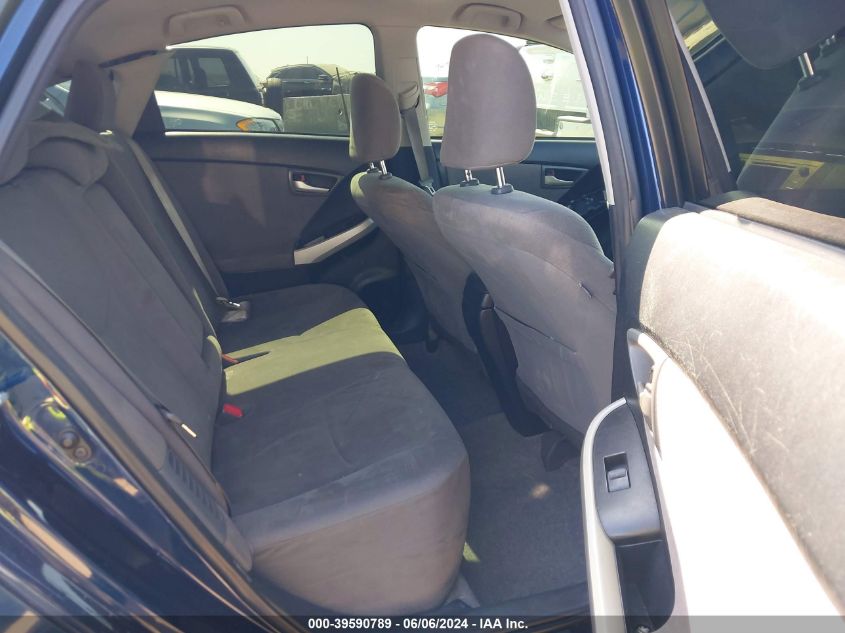 2015 Toyota Prius Two VIN: JTDKN3DU3F2001522 Lot: 39590789