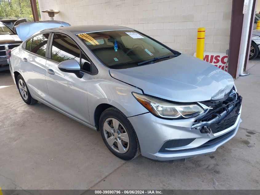 VIN 3G1BC5SMXHS553152 2017 CHEVROLET CRUZE LS AUTO