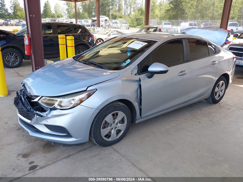 VIN 3G1BC5SMXHS553152 2017 CHEVROLET CRUZE LS AUTO