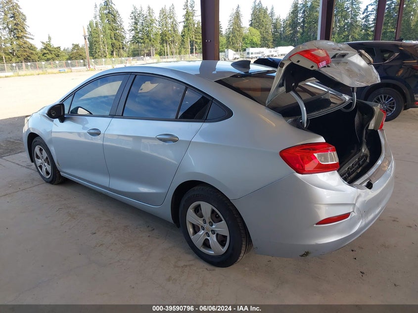 VIN 3G1BC5SMXHS553152 2017 CHEVROLET CRUZE LS AUTO
