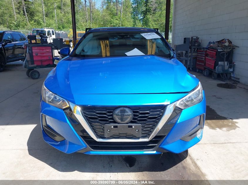 2022 Nissan Sentra Sv Xtronic Cvt VIN: 3N1AB8CV5NY254002 Lot: 39590799