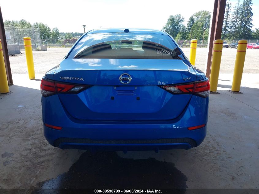 2022 Nissan Sentra Sv Xtronic Cvt VIN: 3N1AB8CV5NY254002 Lot: 39590799