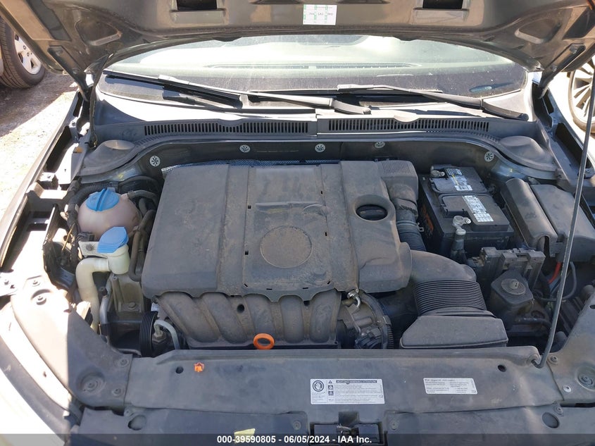 2012 Volkswagen Jetta 2.5L Sel VIN: 3VWLX7AJ4CM408198 Lot: 39590805