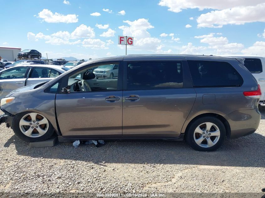 2011 Toyota Sienna Le V6 VIN: 5TDKK3DC7BS031982 Lot: 39590811