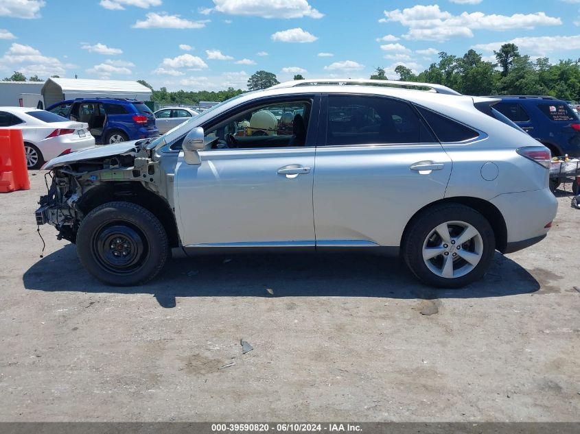 2013 Lexus Rx 350 VIN: 2T2BK1BA9DC189284 Lot: 39590820