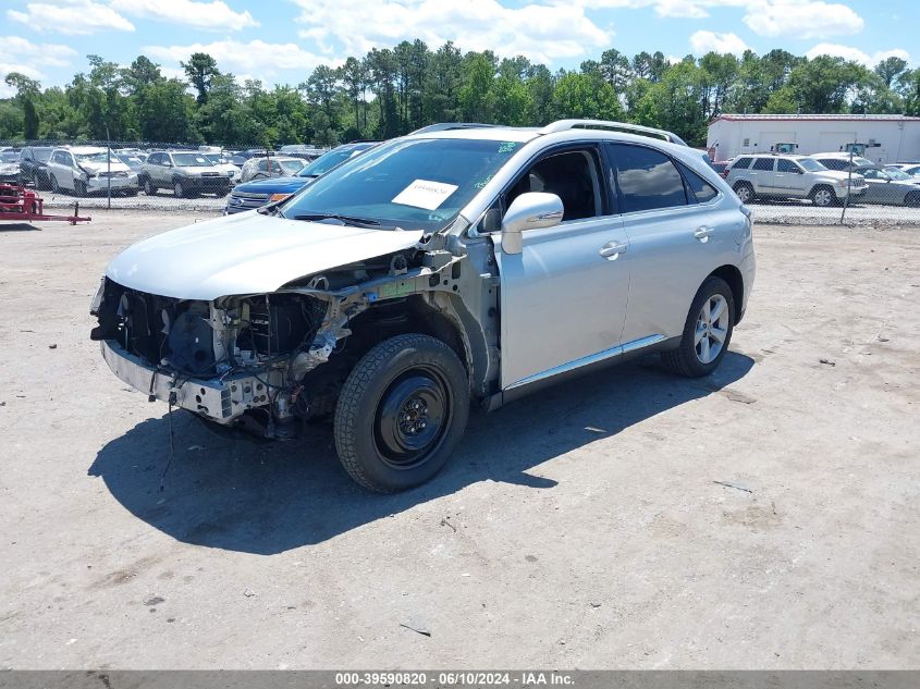 2013 Lexus Rx 350 VIN: 2T2BK1BA9DC189284 Lot: 39590820