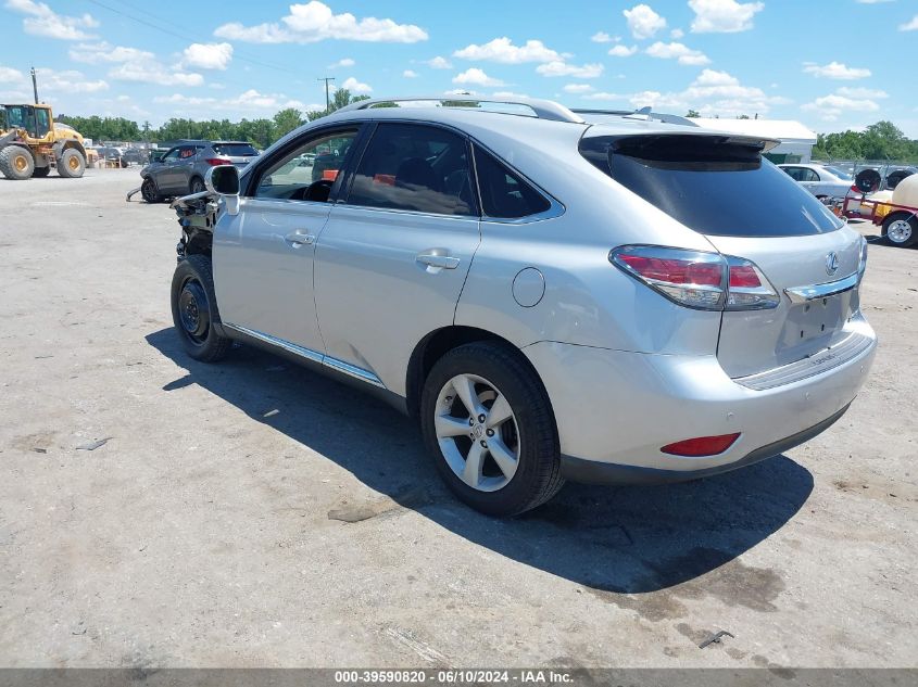 2013 Lexus Rx 350 VIN: 2T2BK1BA9DC189284 Lot: 39590820