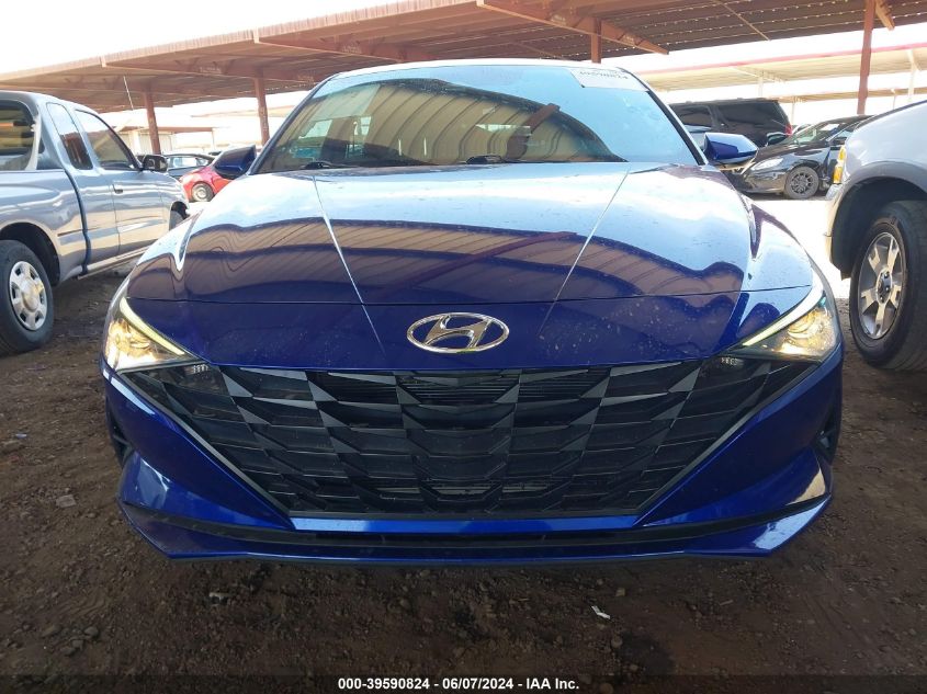 2022 Hyundai Elantra Sel VIN: 5NPLM4AG3NH061499 Lot: 39590824