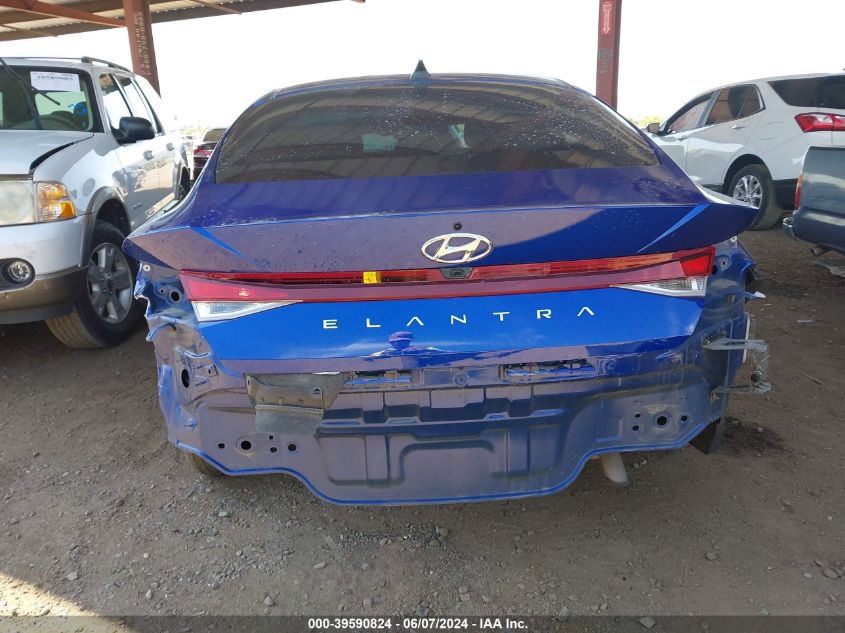 2022 Hyundai Elantra Sel VIN: 5NPLM4AG3NH061499 Lot: 39590824