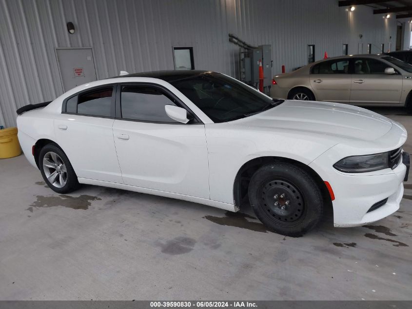 2016 Dodge Charger Sxt VIN: 2C3CDXHG1GH187433 Lot: 39590830