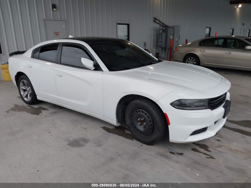 2016 Dodge Charger Sxt VIN: 2C3CDXHG1GH187433 Lot: 39590830