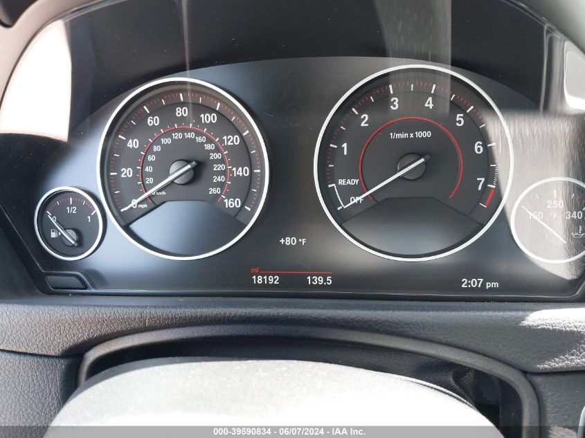 2017 BMW 430I VIN: WBA4R7C59HK679531 Lot: 39590834