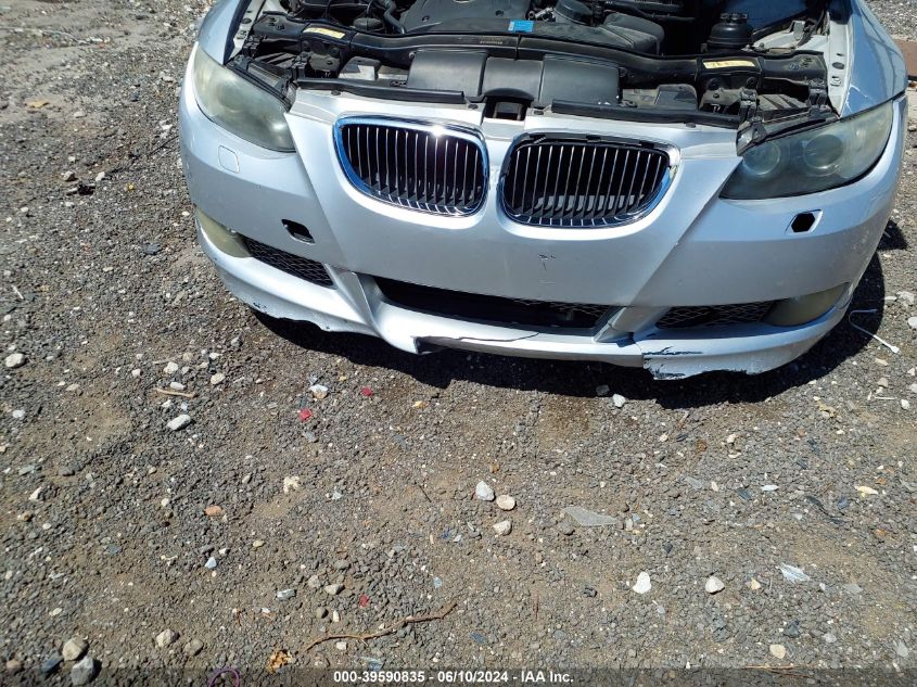 2007 BMW 335I VIN: WBAWB73557PV82261 Lot: 39590835