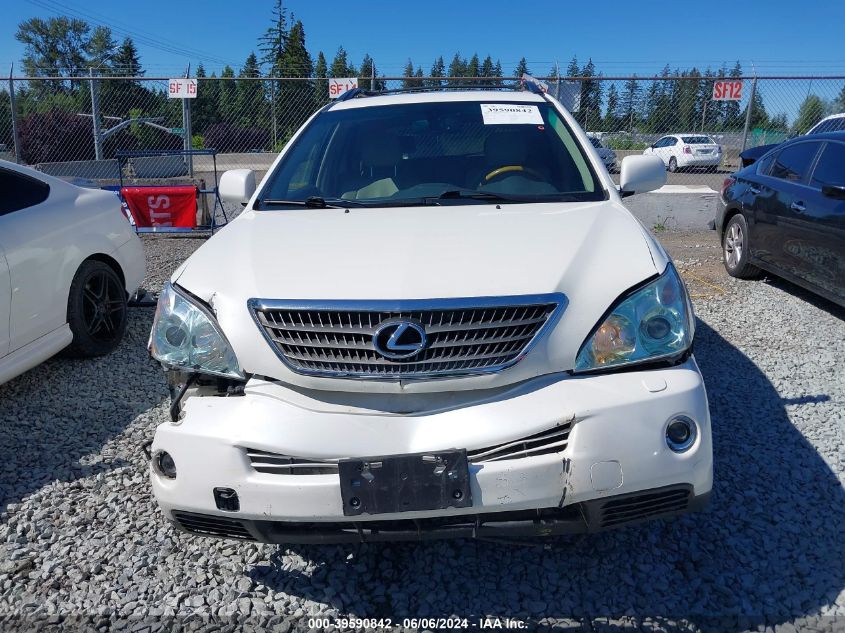 2008 Lexus Rx 400H VIN: JTJHW31U182066364 Lot: 39590842