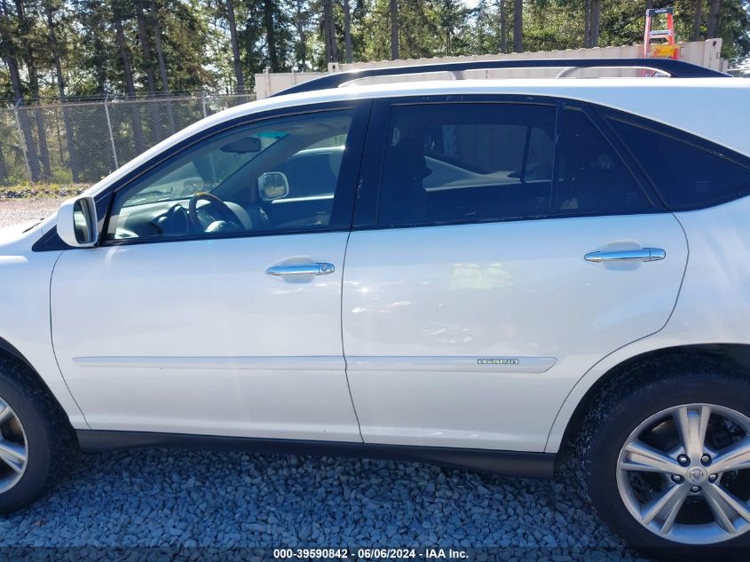 2008 Lexus Rx 400H VIN: JTJHW31U182066364 Lot: 39590842