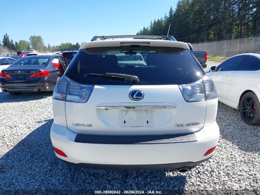 2008 Lexus Rx 400H VIN: JTJHW31U182066364 Lot: 39590842