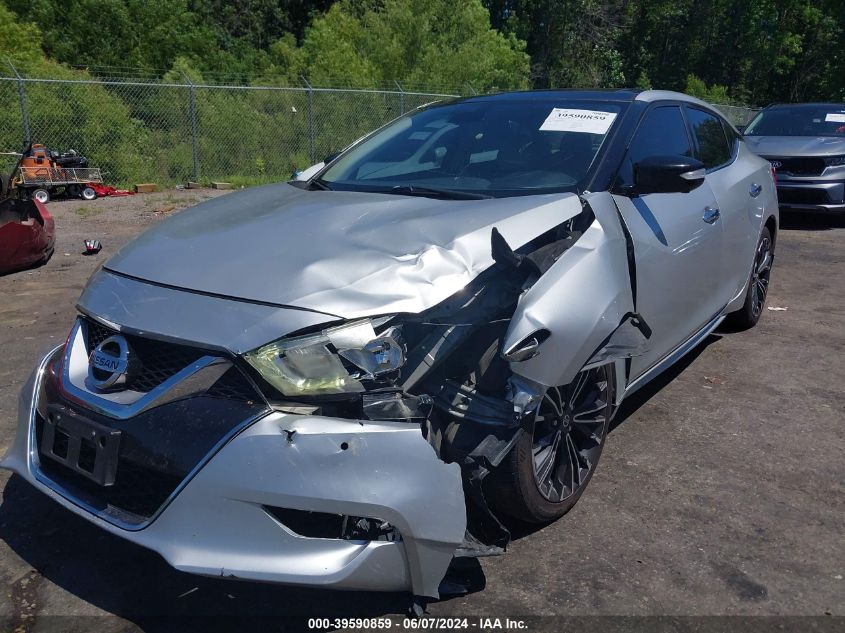 2016 Nissan Maxima 3.5 Platinum VIN: 1N4AA6AP2GC430627 Lot: 39590859