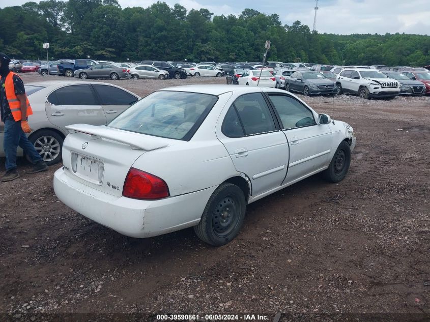 2004 Nissan Sentra 1.8S VIN: 3N1CB51D94L898843 Lot: 39590861