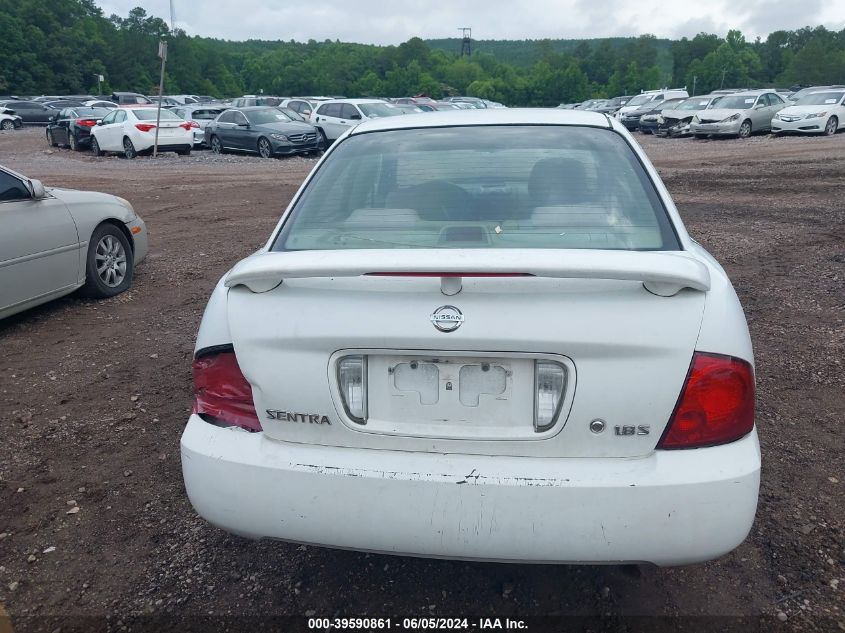 2004 Nissan Sentra 1.8S VIN: 3N1CB51D94L898843 Lot: 39590861