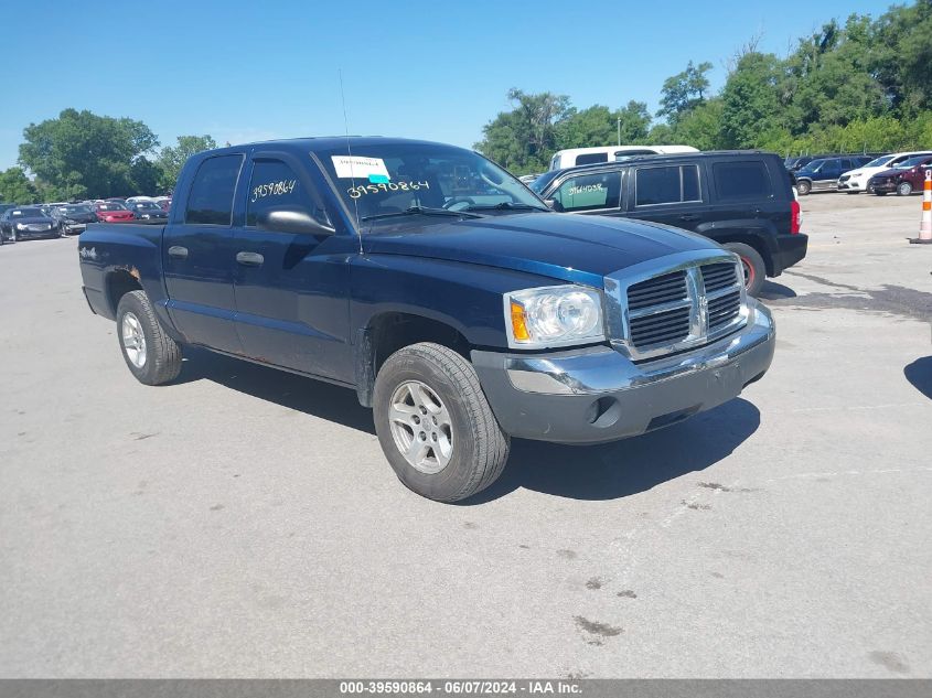 2005 Dodge Dakota Slt VIN: 1D7HW48K35S315391 Lot: 39590864