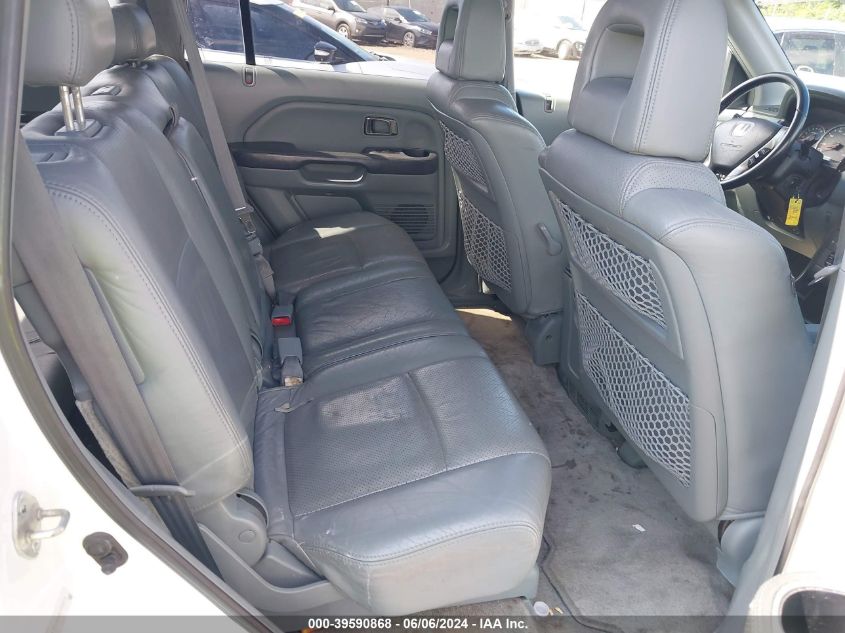 2004 Honda Pilot Exl VIN: 2HKYF18644H506343 Lot: 39590868