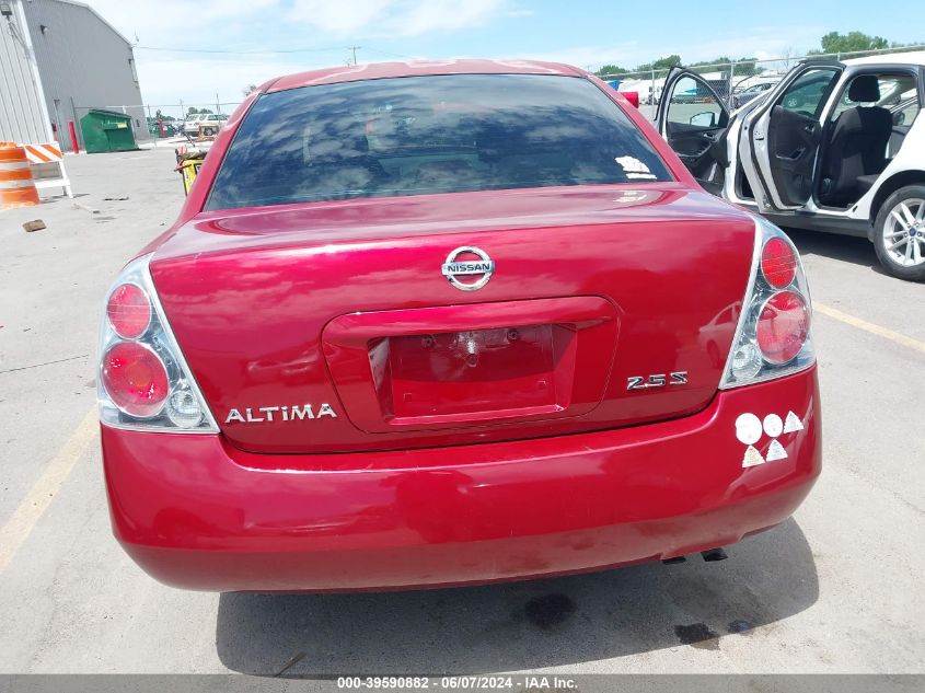 2005 Nissan Altima 2.5 S VIN: 1N4AL11DX5C376641 Lot: 39590882