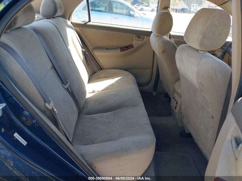 2003 Toyota Corolla Le VIN: JTDBR32E830010627 Lot: 39590884