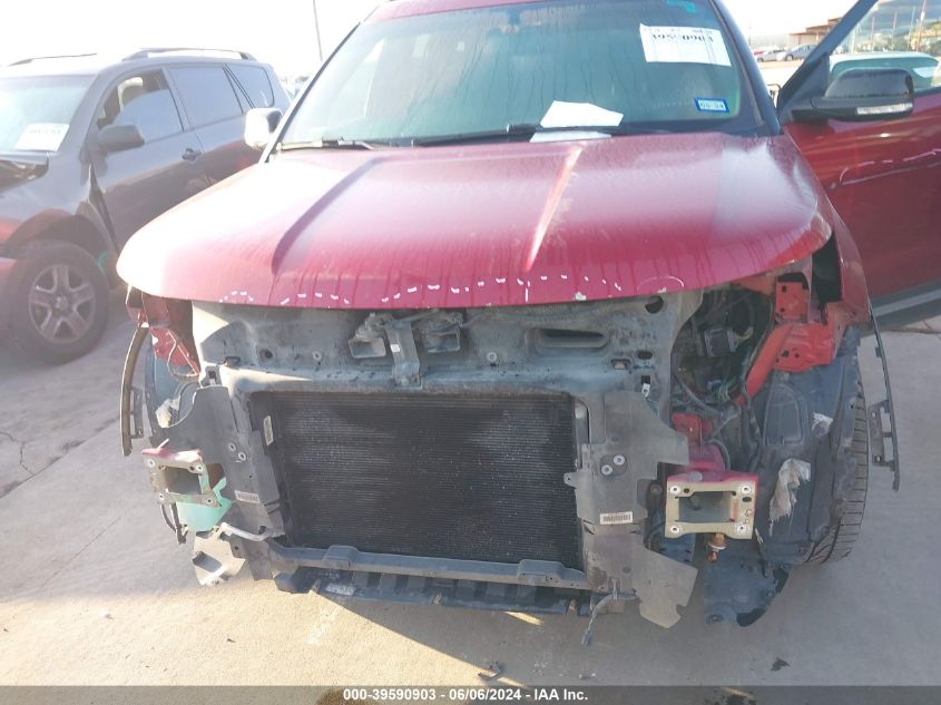 2016 Ford Explorer Xlt VIN: 1FM5K8D83GGB93627 Lot: 39590903