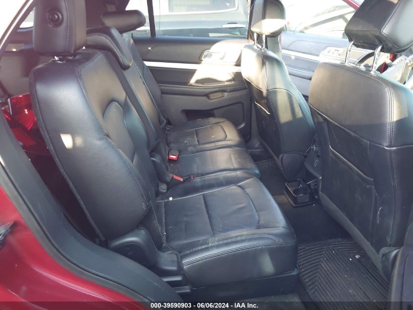 2016 Ford Explorer Xlt VIN: 1FM5K8D83GGB93627 Lot: 39590903