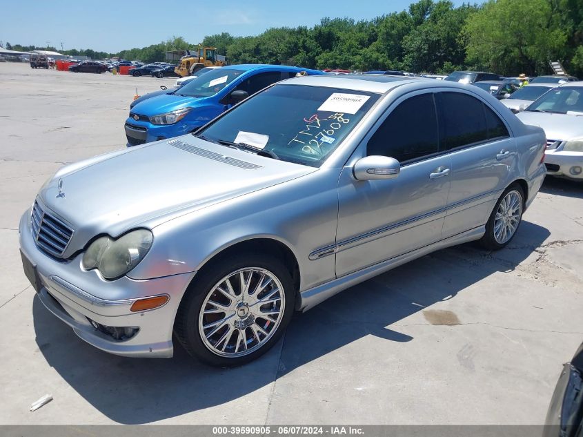 WDBRF52H07F927608 2007 Mercedes-Benz C 230 Sport