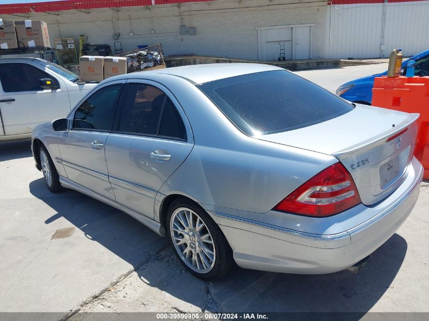 WDBRF52H07F927608 2007 Mercedes-Benz C 230 Sport