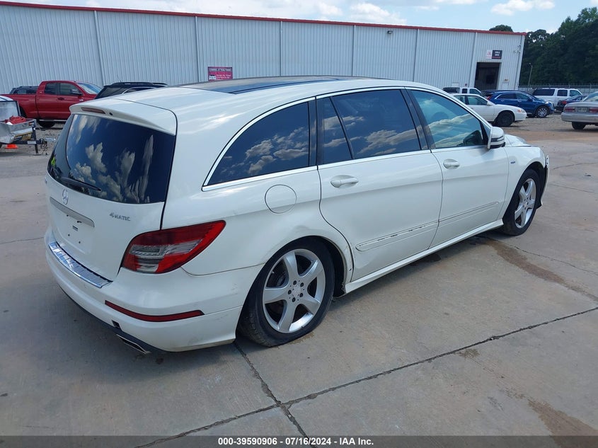 2012 Mercedes-Benz R 350 4Matic VIN: 4JGCB5HE2CA138749 Lot: 39590906