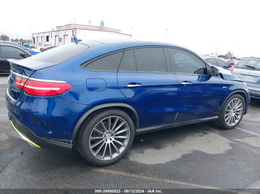 2017 Mercedes-Benz Amg Gle 43 Coupe 4Matic VIN: 4JGED6EB1HA085603 Lot: 39590923
