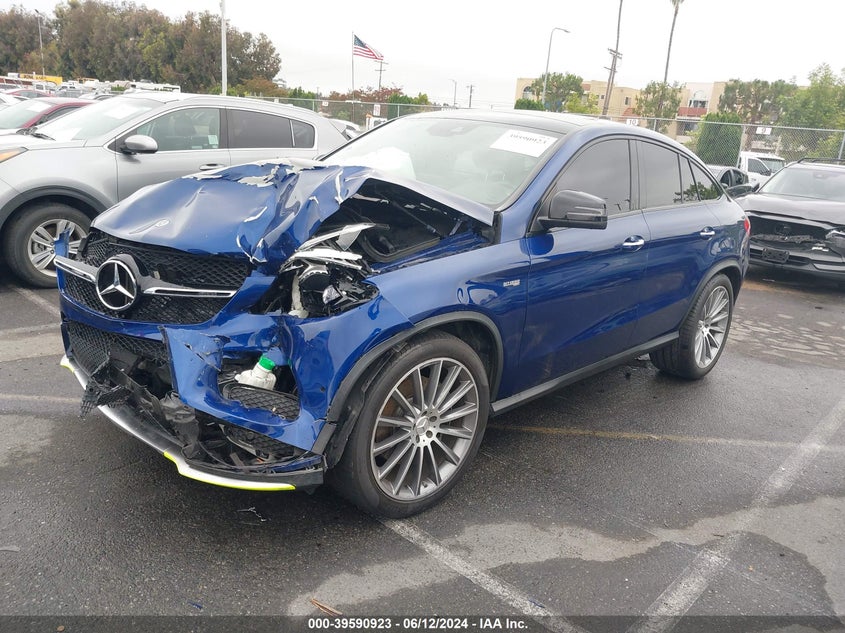 2017 Mercedes-Benz Amg Gle 43 Coupe 4Matic VIN: 4JGED6EB1HA085603 Lot: 39590923