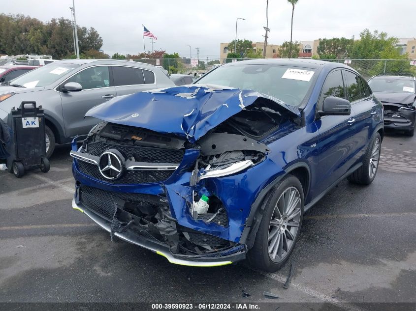 2017 Mercedes-Benz Amg Gle 43 Coupe 4Matic VIN: 4JGED6EB1HA085603 Lot: 39590923