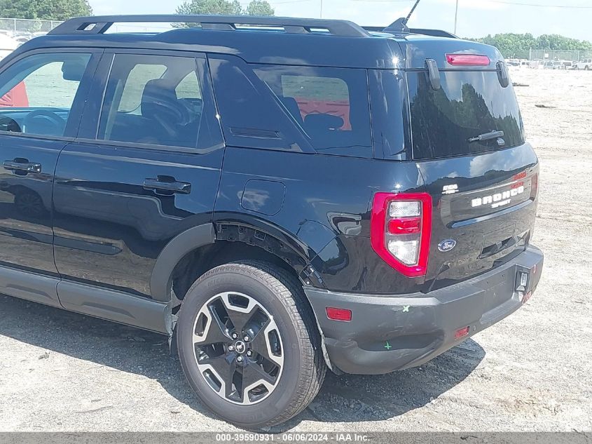 2024 Ford Bronco Sport Outer Banks VIN: 3FMCR9C62RRE24246 Lot: 39590931