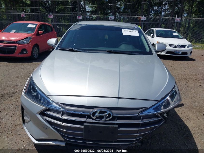 2019 Hyundai Elantra Se VIN: 5NPD74LF0KH435384 Lot: 39590932