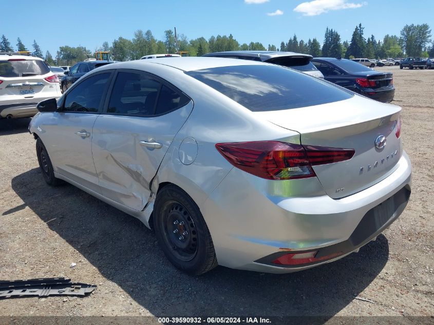 2019 Hyundai Elantra Se VIN: 5NPD74LF0KH435384 Lot: 39590932