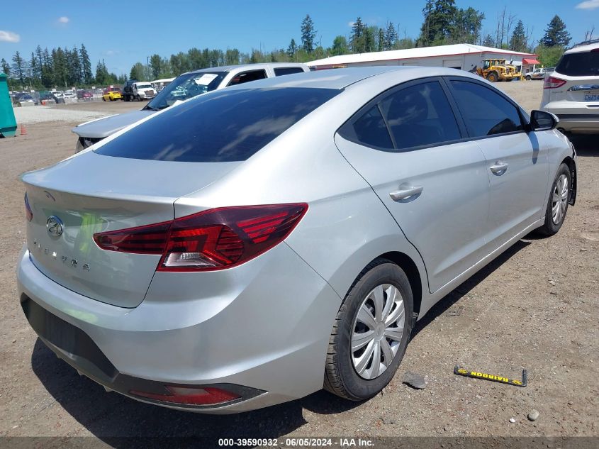 2019 Hyundai Elantra Se VIN: 5NPD74LF0KH435384 Lot: 39590932