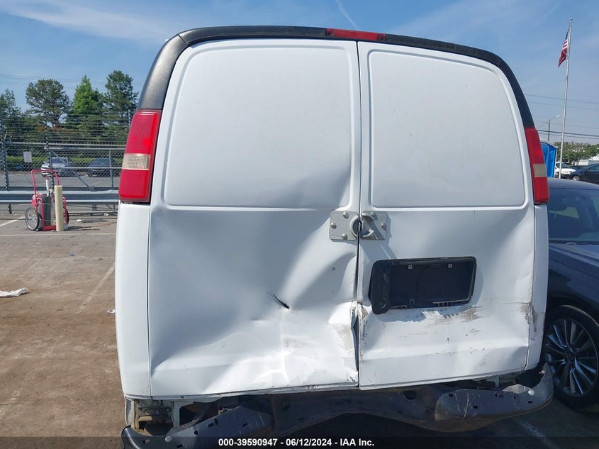 2012 Chevrolet Express 1500 Work Van VIN: 1GCSGAFX5C1185675 Lot: 39590947