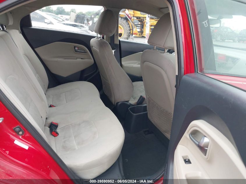 2013 Kia Rio Lx VIN: KNADM5A34D6186945 Lot: 39590952